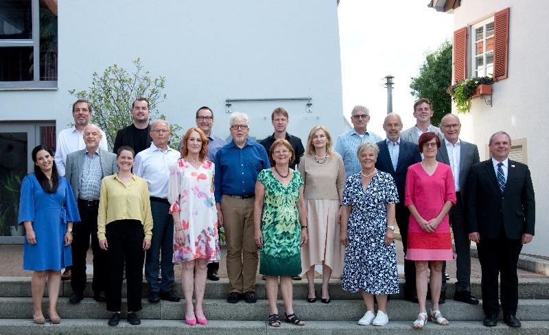 Gruppenbild des 2019 gewählten Gemeinderats 