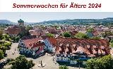 Ein Luftbild der historischen Ortsmitte von Süßen